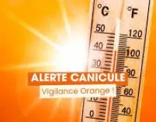 VIGILANCE ORANGE CANICULE